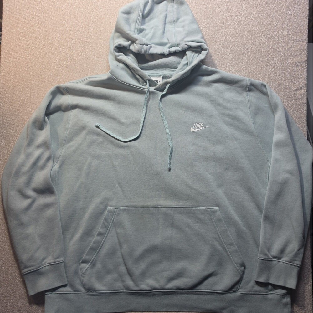Nike Sportswear Club Fleece Hoodie Light Blue XXL BV2654-346